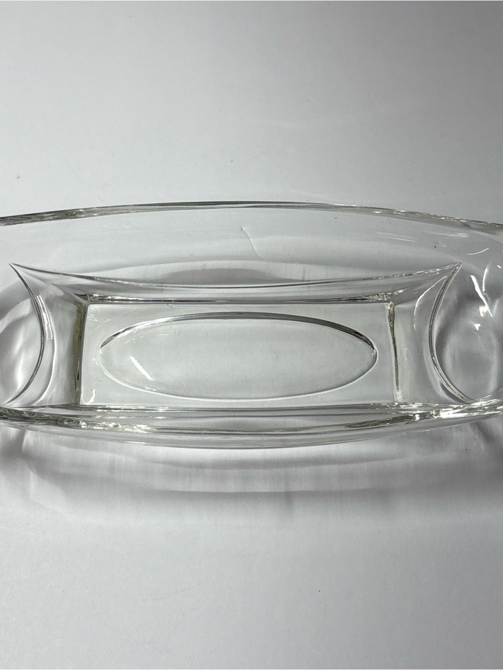 Clear Glass Serving Tray - Sleek Decorative Catchall